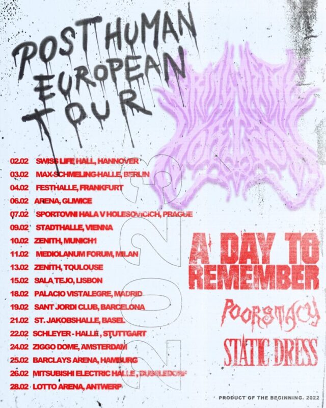 Static Dress e Bring Me The Horizon em tour Laboratório Pop
