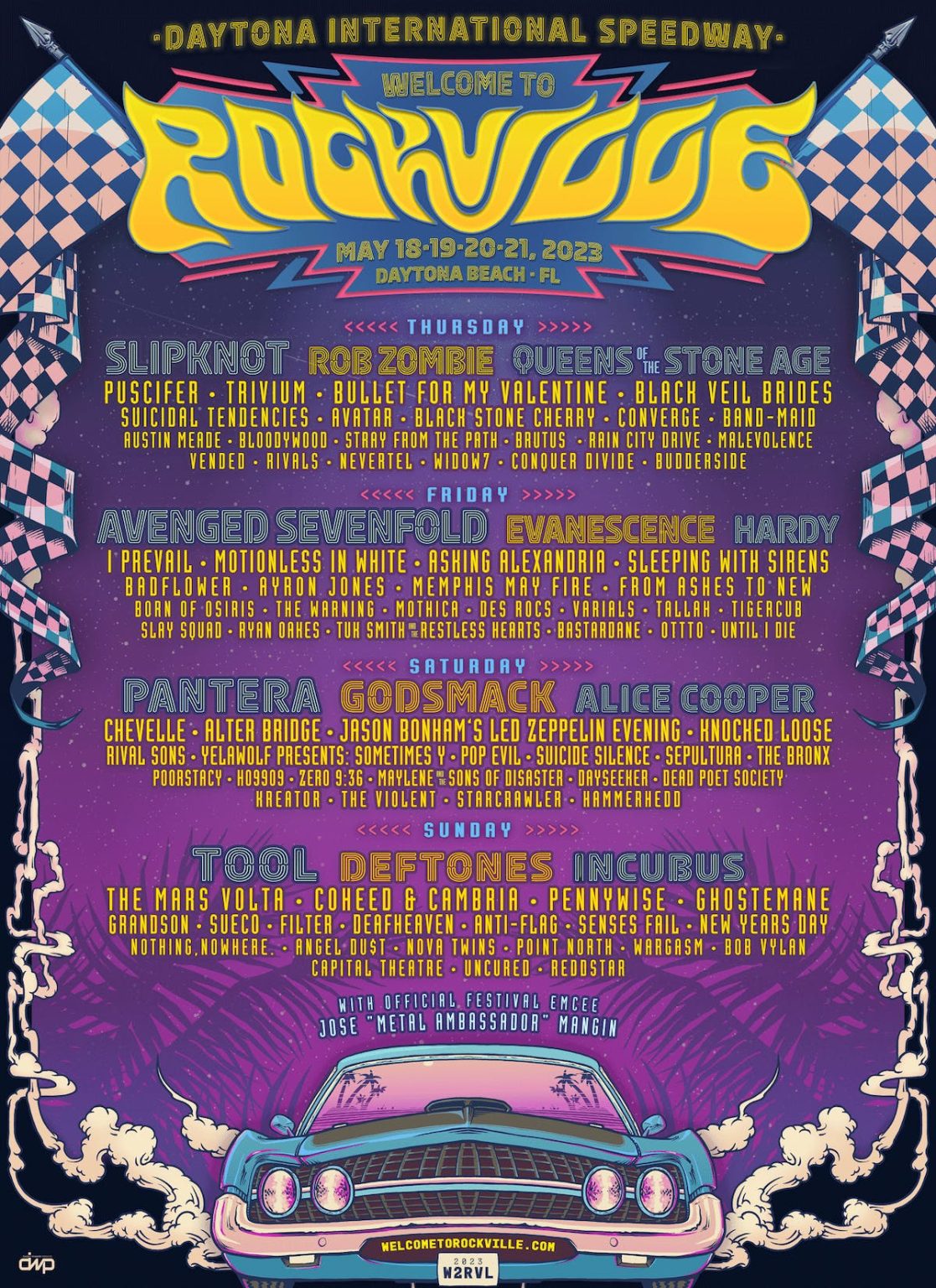 Welcome To Rockville 2023 Libera Line up Laborat rio Pop Welcome To Rockville 2023 Libera Line up Laborat rio Pop