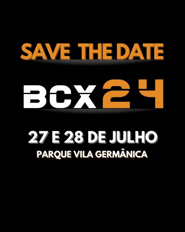 BCX 2024 anuncia novo local e data para o festival em Blumenau